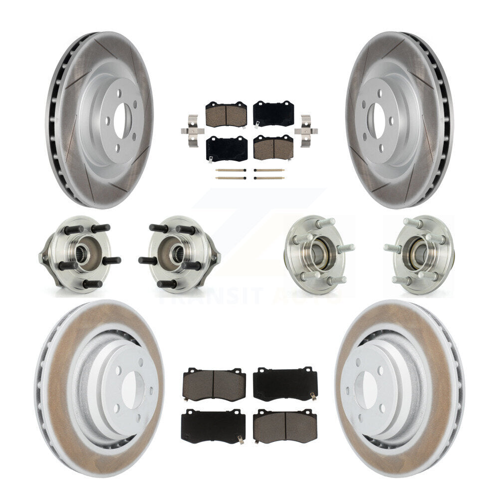 Transit Auto KBB-120557 Wheel Bearing and Hub Assembly for 2005-2009 Chrysler 300, Dodge Charger, Dodge Magnum - Front and Rear product image