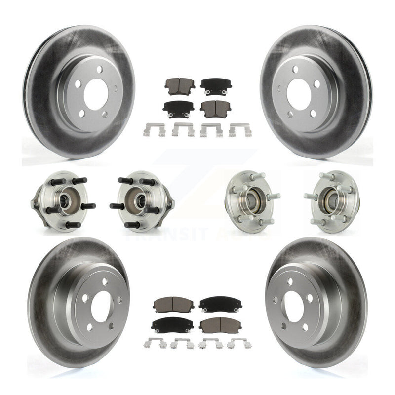 Transit Auto KBB-120560 Wheel Bearing and Hub Assembly for 2005-2009 Chrysler 300, Dodge Charger, Dodge Magnum - Front and Rear product image