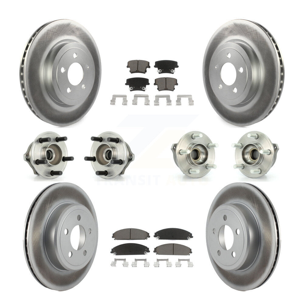 Transit Auto KBB-120561 Wheel Bearing and Hub Assembly for 2005-2009 Chrysler 300, Dodge Charger, Dodge Magnum - Front and Rear product image