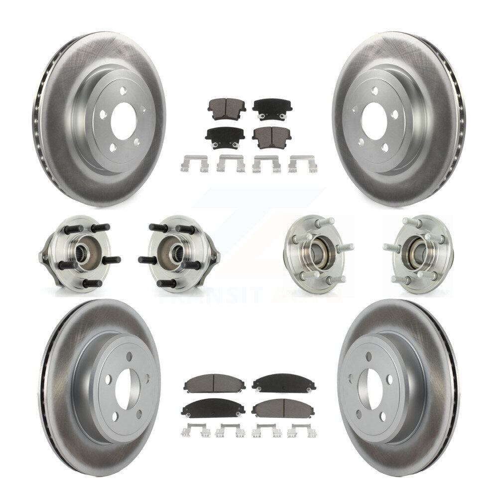 Transit Auto KBB-120562 Wheel Bearing and Hub Assembly for 2005-2009 Chrysler 300, Dodge Charger, Dodge Magnum - Front and Rear product image