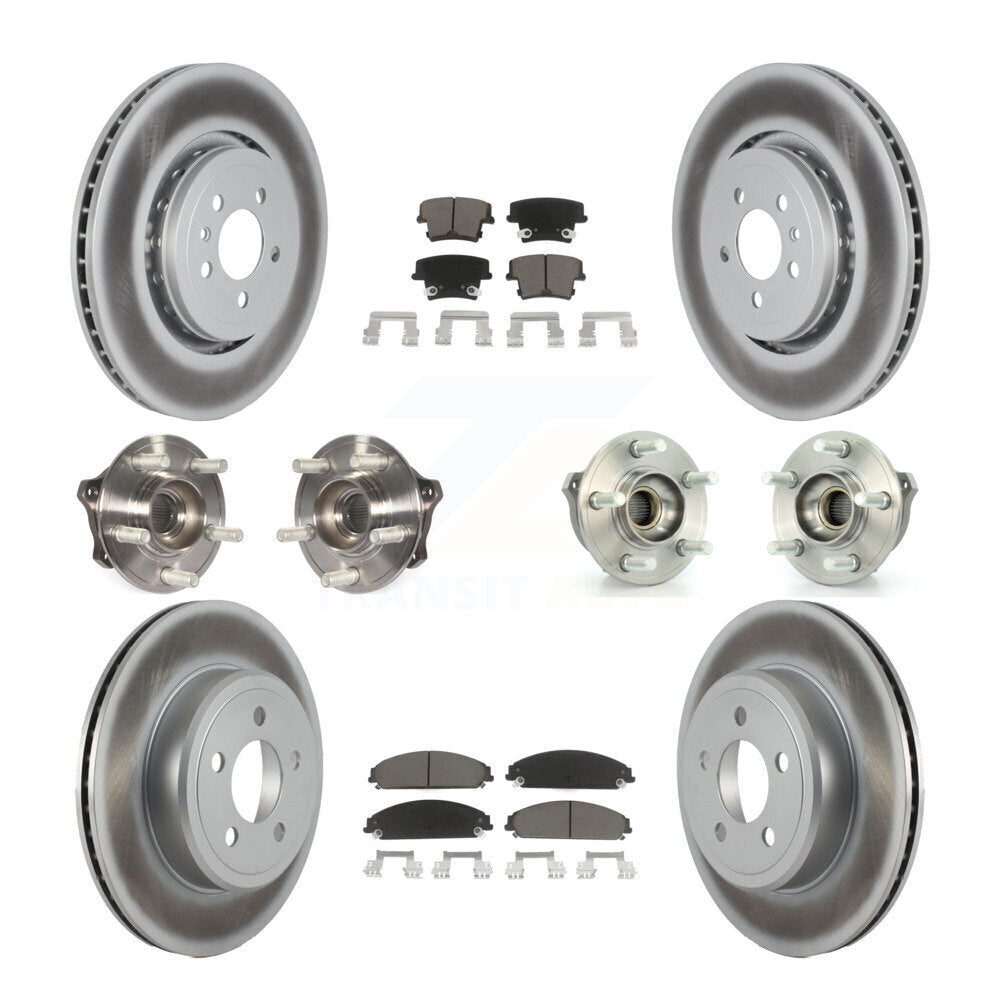 Transit Auto KBB-120567 Wheel Bearing and Hub Assembly for 2015-2018 Dodge Charger - Front and Rear product image