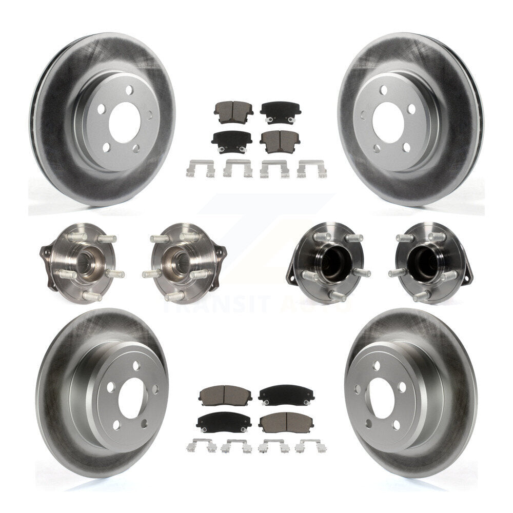Transit Auto KBB-120572 Wheel Bearing and Hub Assembly for 2015-2023 Dodge Charger, Dodge Challenger, Chrysler 300 - Front and Rear product image