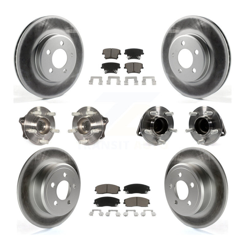 Transit Auto KBB-120572 Wheel Bearing and Hub Assembly for 2015-2023 Dodge Charger, Dodge Challenger, Chrysler 300 - Front and Rear product image