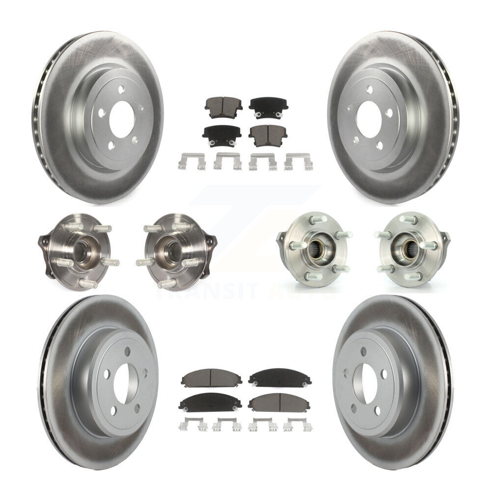 Transit Auto KBB-120573 Wheel Bearing and Hub Assembly for 2015-2023 Dodge Charger, Dodge Challenger, Chrysler 300 - Front and Rear product image