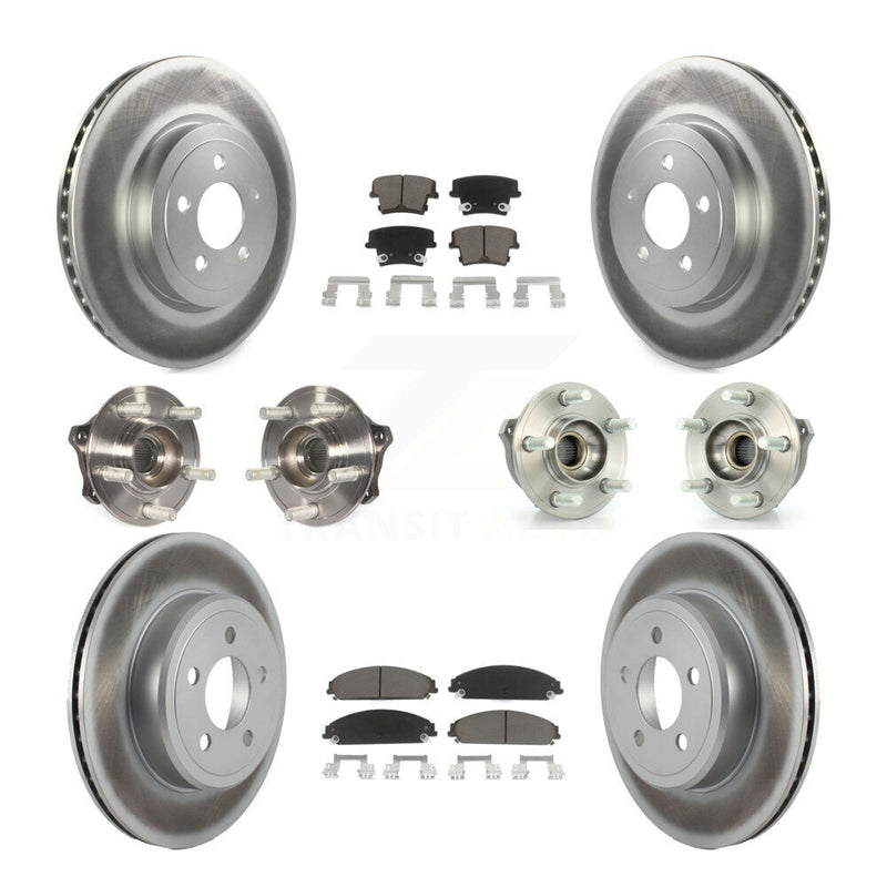 Transit Auto KBB-120573 Wheel Bearing and Hub Assembly for 2015-2023 Dodge Charger, Dodge Challenger, Chrysler 300 - Front and Rear product image