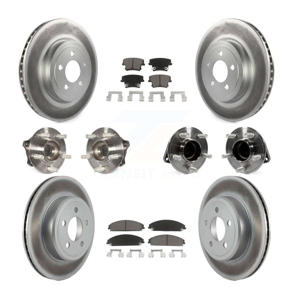 Transit Auto KBB-120578 Wheel Bearing and Hub Assembly for 2015-2023 Dodge Challenger, Dodge Charger, Chrysler 300 - Front and Rear product image