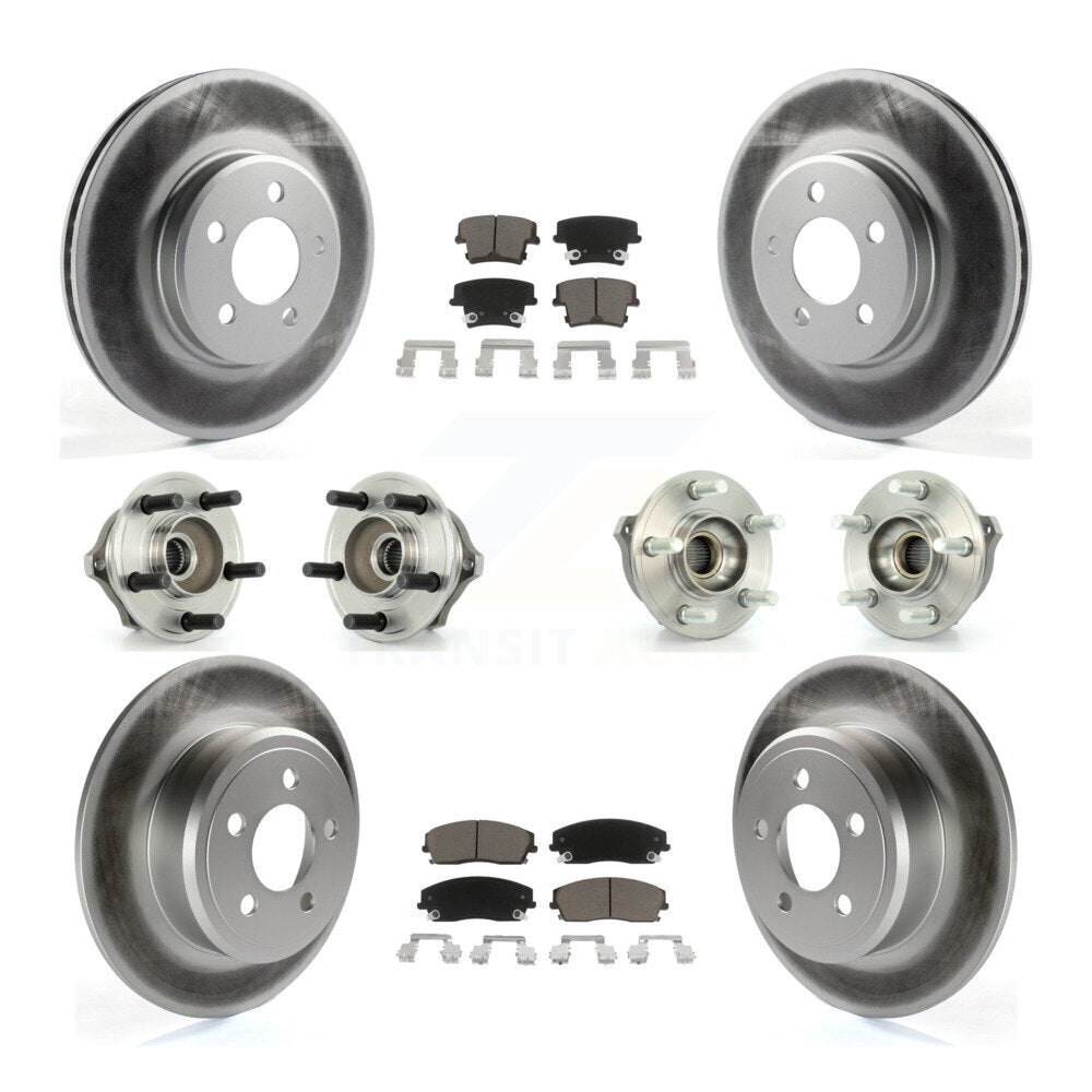 Transit Auto KBB-120579 Wheel Bearing and Hub Assembly for 2007-2009 Dodge Charger, Dodge Magnum - Front and Rear product image