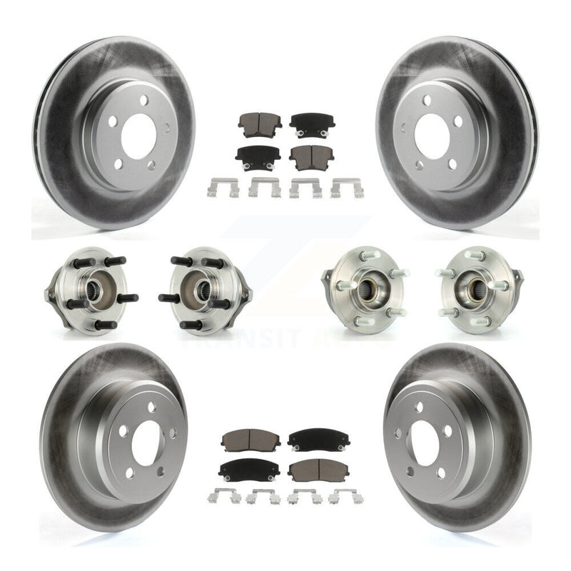 Transit Auto KBB-120579 Wheel Bearing and Hub Assembly for 2007-2009 Dodge Charger, Dodge Magnum - Front and Rear product image
