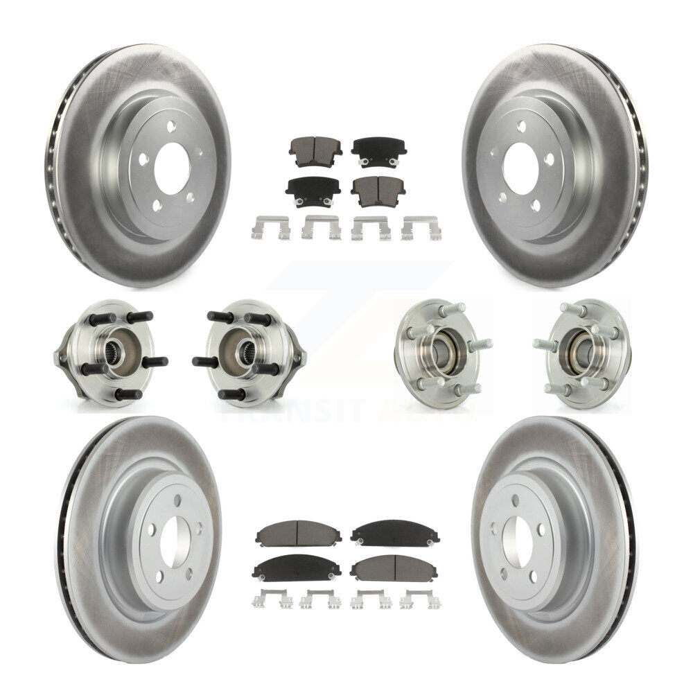Transit Auto KBB-120580 Wheel Bearing and Hub Assembly for 2006-2008 Dodge Charger - Front and Rear product image