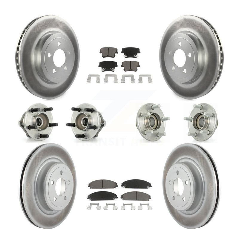 Transit Auto KBB-120580 Wheel Bearing and Hub Assembly for 2006-2008 Dodge Charger - Front and Rear product image