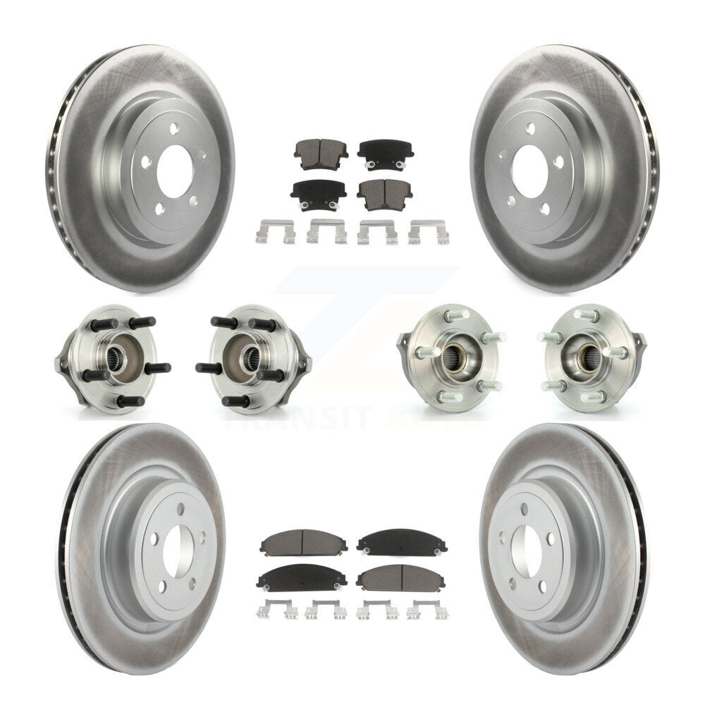 Transit Auto KBB-120581 Wheel Bearing and Hub Assembly for 2007-2008 Dodge Charger - Front and Rear product image