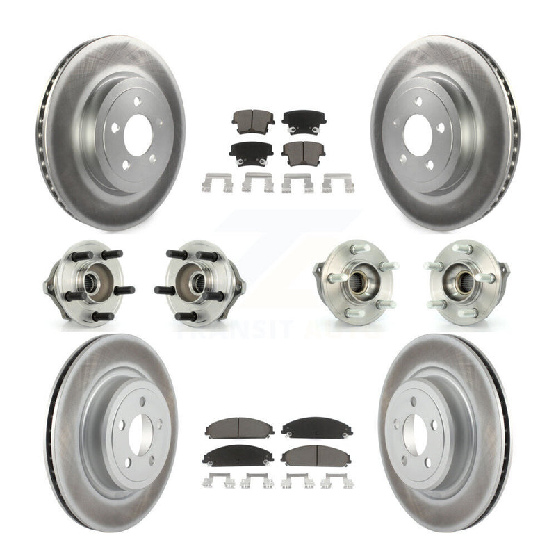 Transit Auto KBB-120581 Wheel Bearing and Hub Assembly for 2007-2008 Dodge Charger - Front and Rear product image