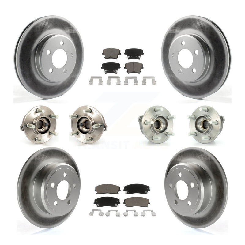 Transit Auto KBB-120582 Wheel Bearing and Hub Assembly for 2009-2010 Chrysler 300, Dodge Charger - Front and Rear product image