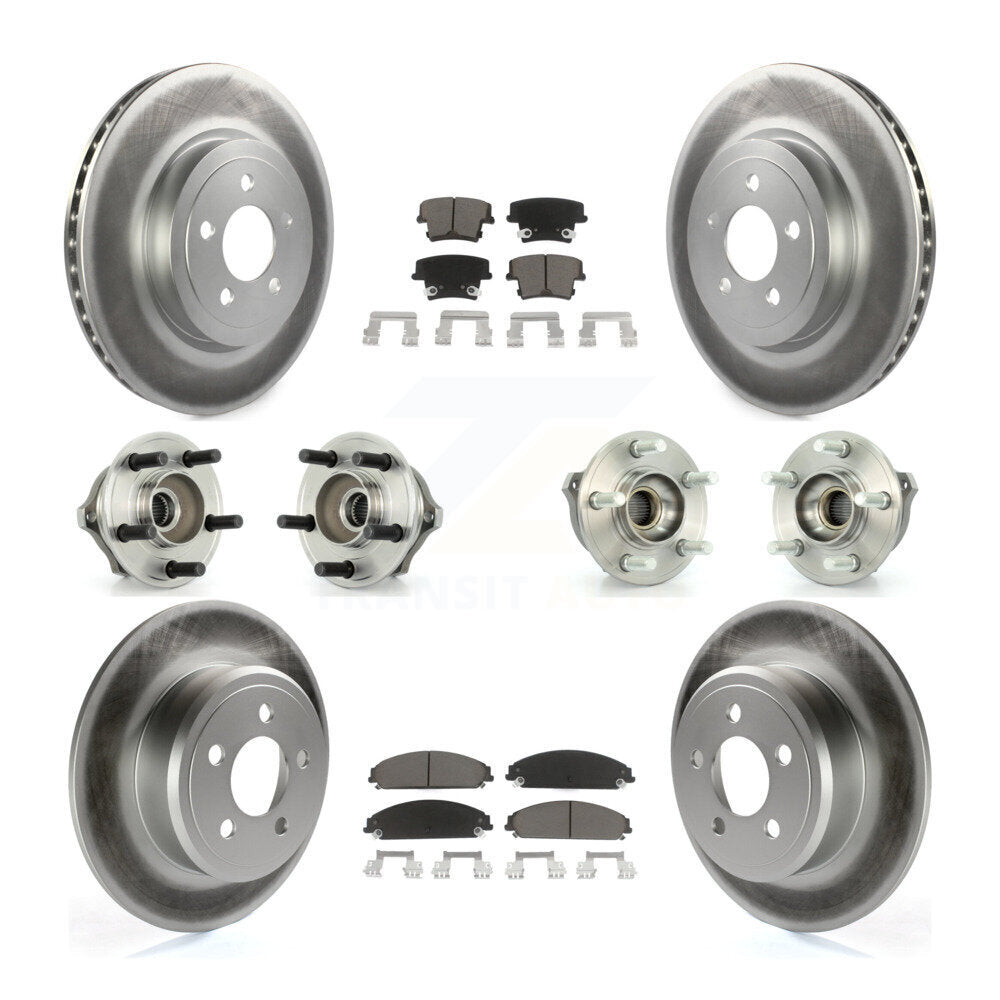 Transit Auto KBB-120583 Wheel Bearing and Hub Assembly for 2005-2006 Chrysler 300 - Front and Rear product image