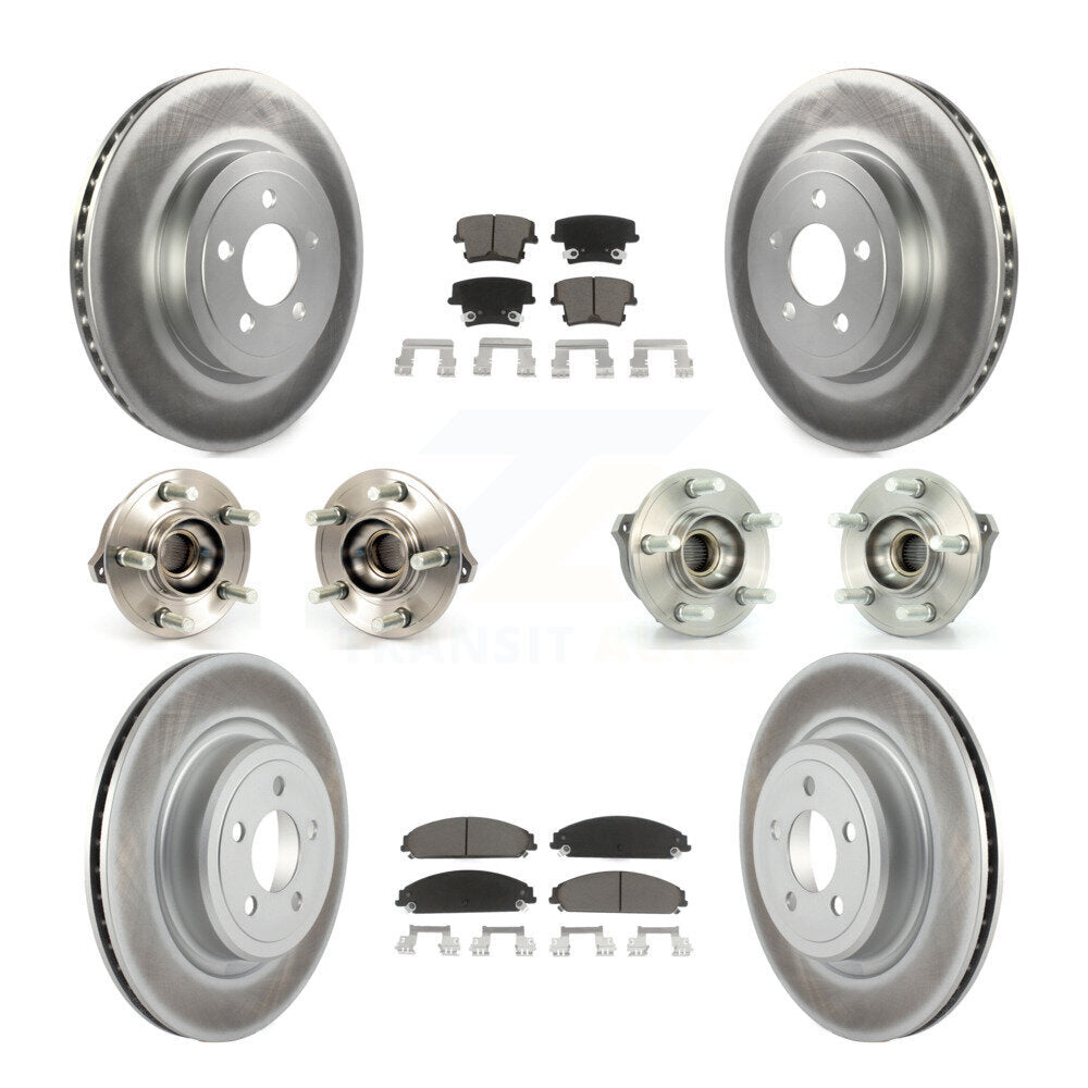 Transit Auto KBB-120589 Wheel Bearing and Hub Assembly for 2010-2013 Dodge Charger - Front and Rear product image