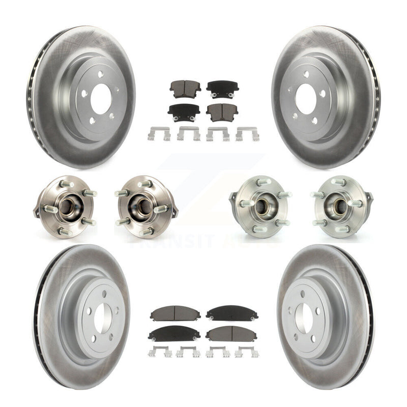 Transit Auto KBB-120589 Wheel Bearing and Hub Assembly for 2010-2013 Dodge Charger - Front and Rear product image