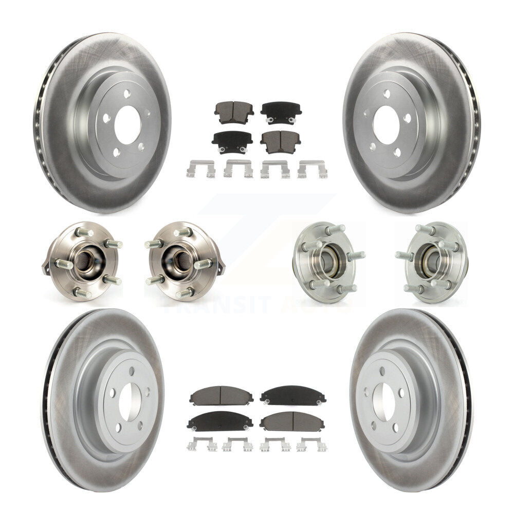 Transit Auto KBB-120591 Wheel Bearing and Hub Assembly for 2010-2011 Dodge Charger - Front and Rear product image