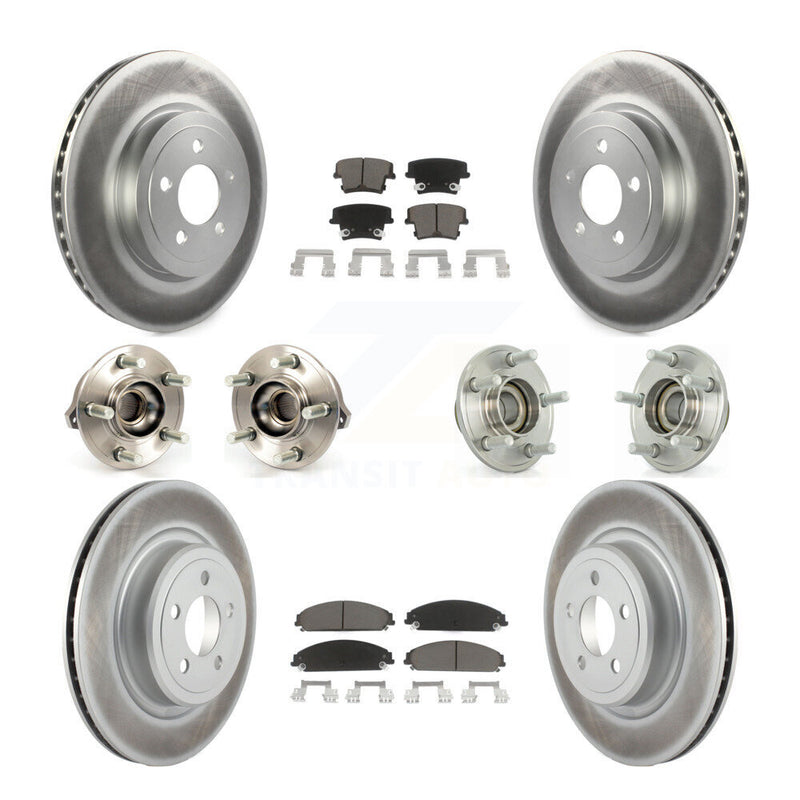 Transit Auto KBB-120591 Wheel Bearing and Hub Assembly for 2010-2011 Dodge Charger - Front and Rear product image