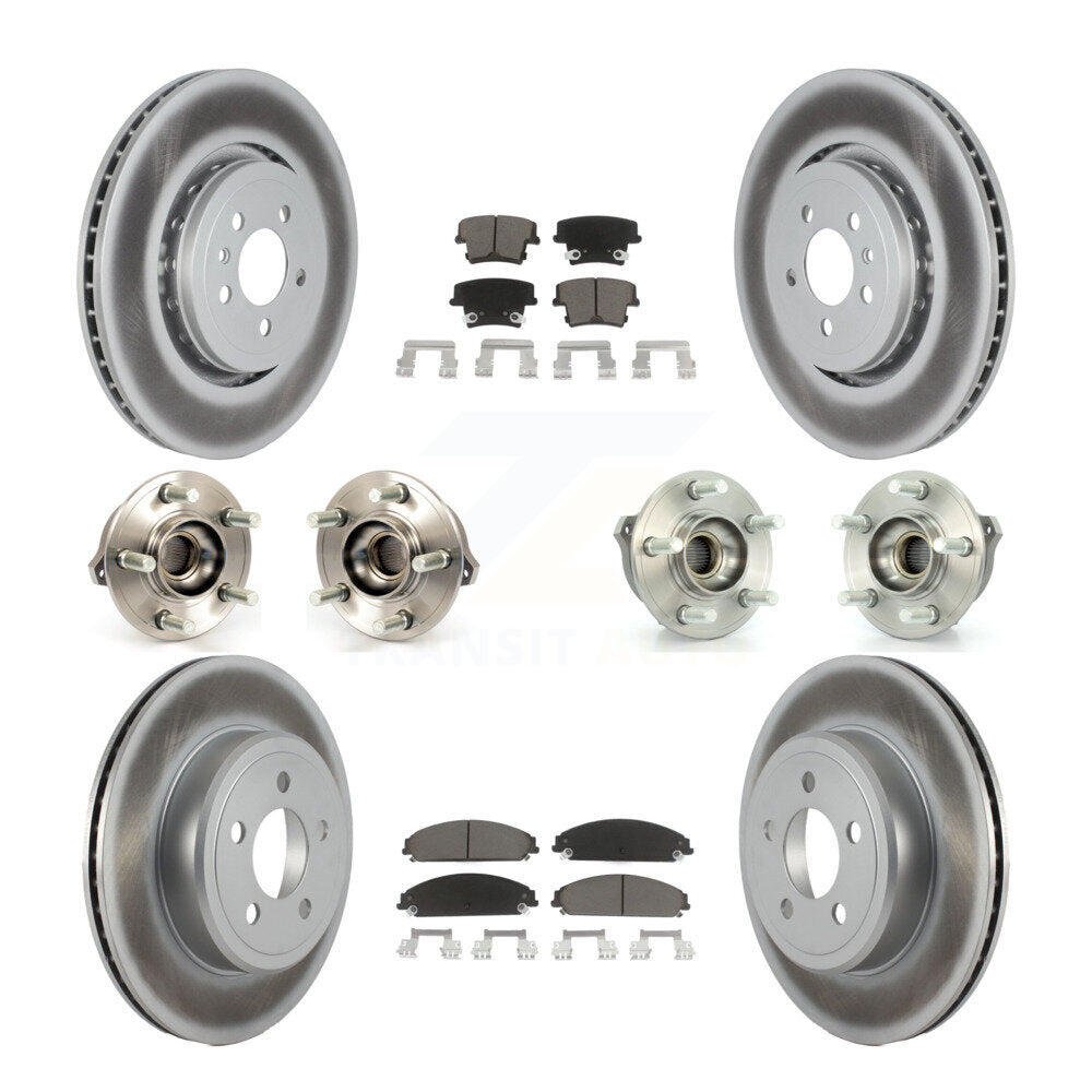 Transit Auto KBB-120592 Wheel Bearing and Hub Assembly for 2014 Dodge Charger - Front and Rear product image