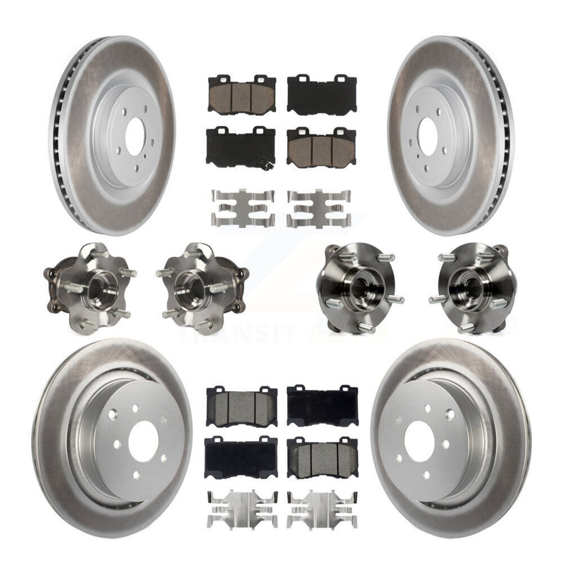 Transit Auto KBB-120606 Wheel Bearing and Hub Assembly for 2009-2013 INFINITI FX50 - Front and Rear product image