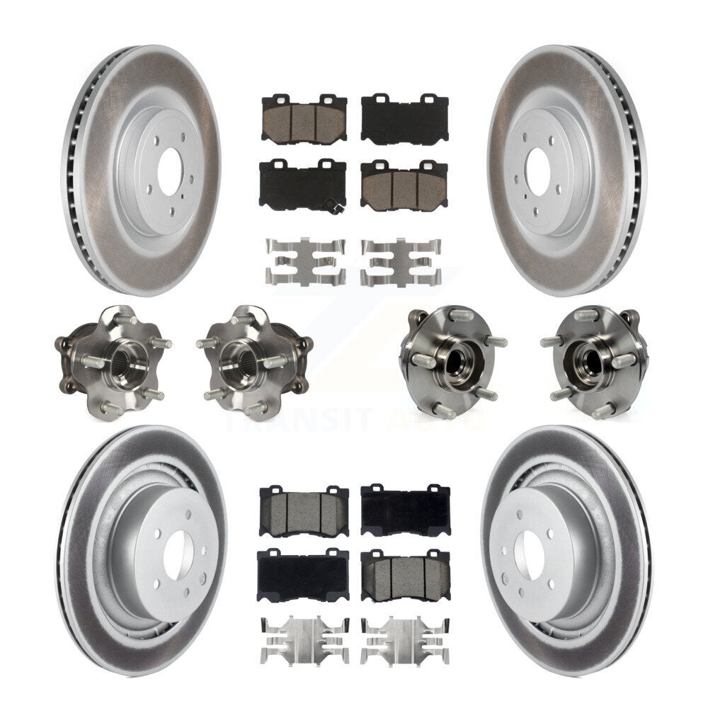 Transit Auto KBB-120608 Wheel Bearing and Hub Assembly for 2009-2013 INFINITI G37 - Front and Rear product image