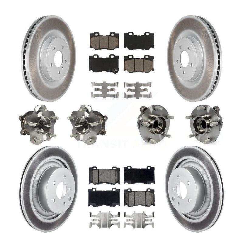 Transit Auto KBB-120608 Wheel Bearing and Hub Assembly for 2009-2013 INFINITI G37 - Front and Rear product image