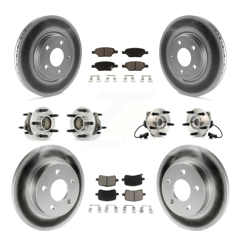 Transit Auto KBB-120635 Wheel Bearing and Hub Assembly for 2004-2010 Chevrolet HHR, Chevrolet Malibu, Pontiac G6 - Front and Rear product image