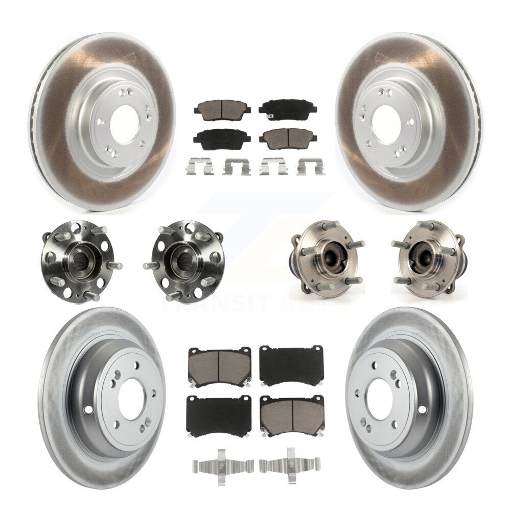 Transit Auto KBB-120647 Wheel Bearing and Hub Assembly for 2010-2014 Hyundai Genesis - Front and Rear product image