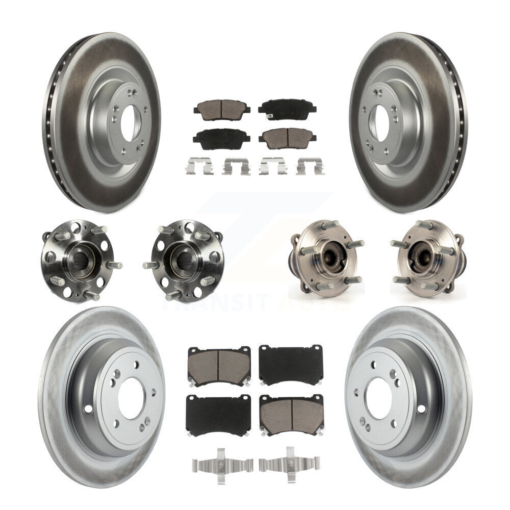 Transit Auto KBB-120648 Wheel Bearing and Hub Assembly for 2012-2014 Hyundai Genesis - Front and Rear product image