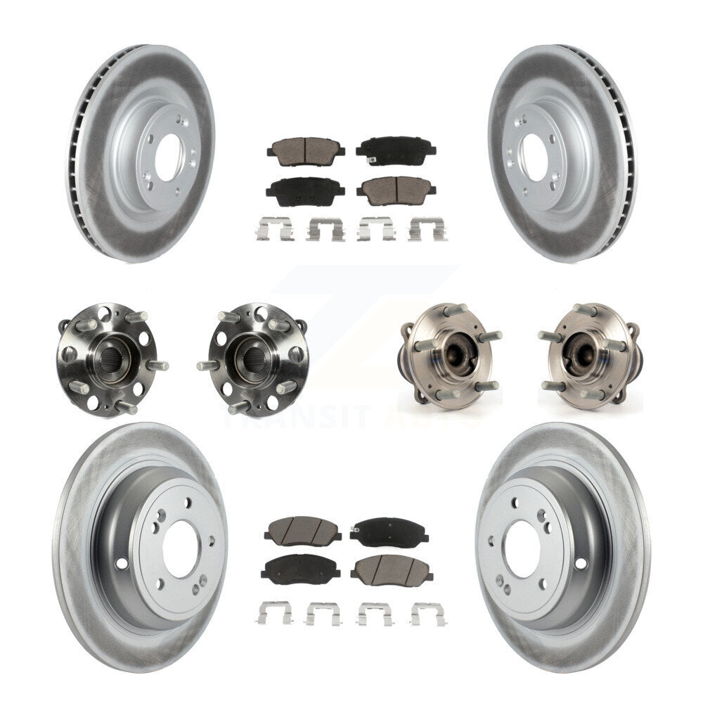 Transit Auto KBB-120649 Wheel Bearing and Hub Assembly for 2010-2011 Hyundai Genesis - Front and Rear product image