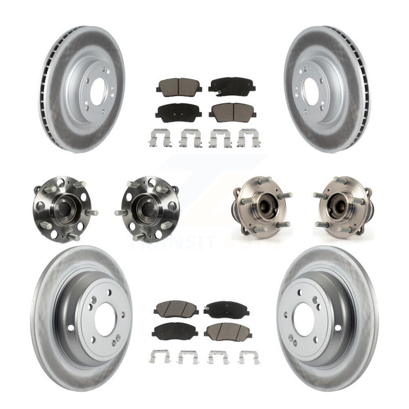 Transit Auto KBB-120651 Wheel Bearing and Hub Assembly for 2009-2010 Hyundai Genesis - Front and Rear product image