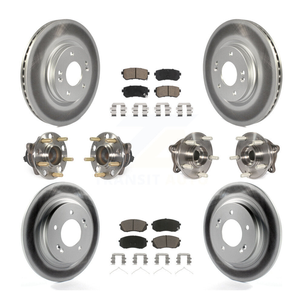 Transit Auto KBB-120662 Wheel Bearing and Hub Assembly for 2016 Kia Optima - Front and Rear product image