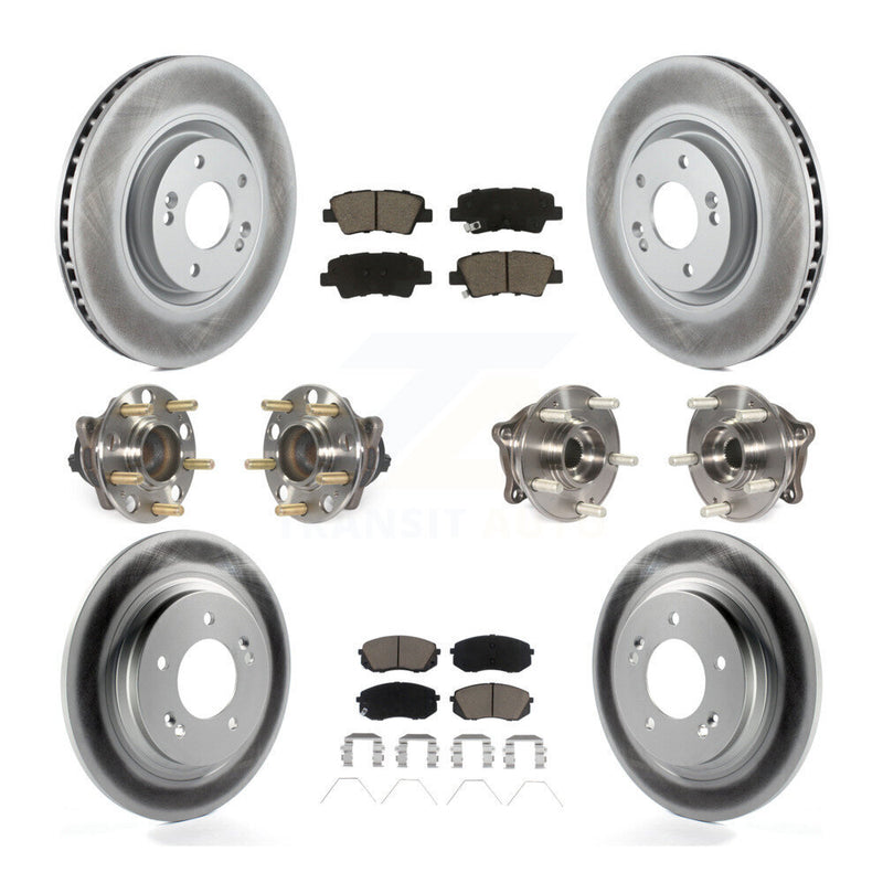 Transit Auto KBB-120664 Wheel Bearing and Hub Assembly for 2016-2019 Kia Optima - Front and Rear product image