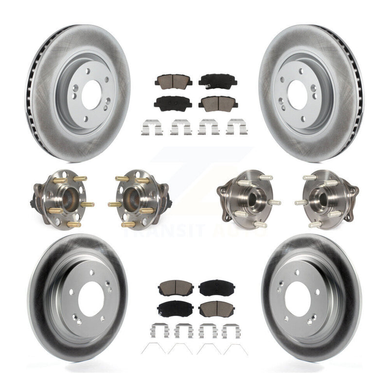 Transit Auto KBB-120666 Wheel Bearing and Hub Assembly for 2016 Hyundai Sonata - Front and Rear product image
