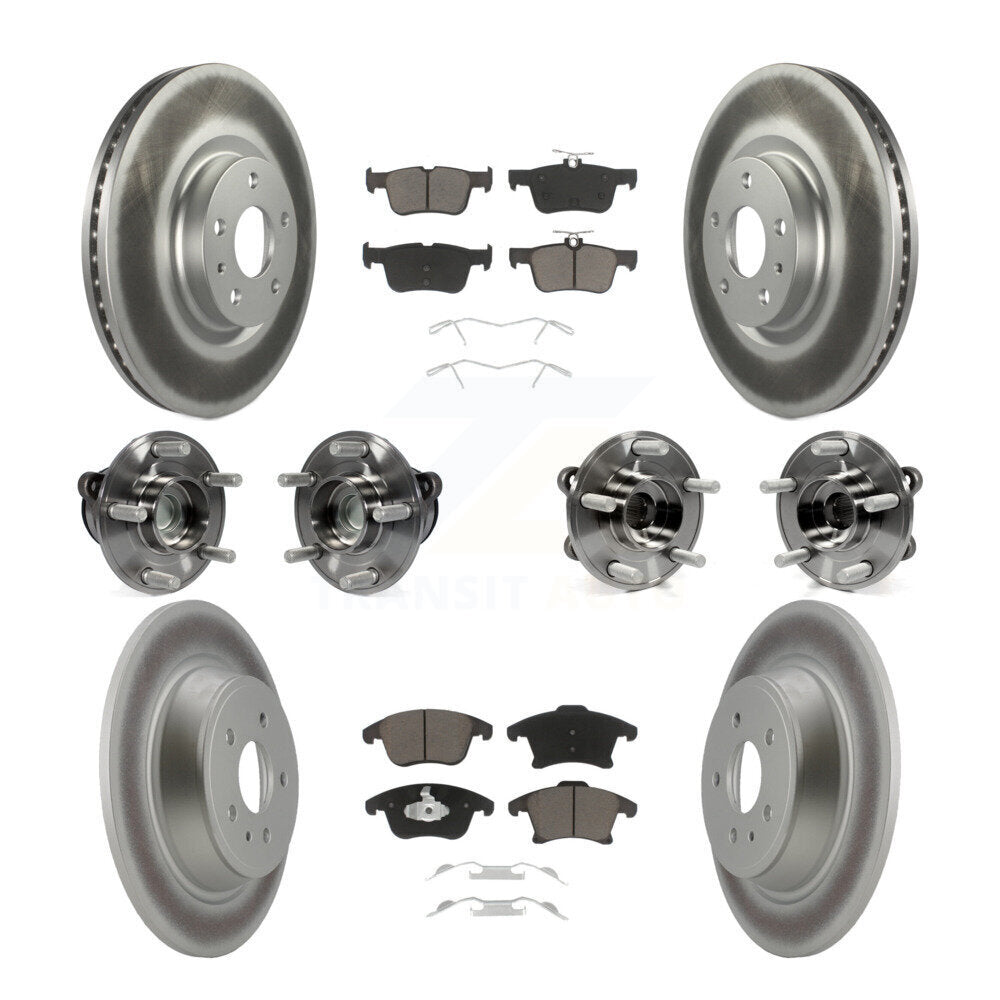 Transit Auto KBB-120676 Wheel Bearing and Hub Assembly for 2013-2018 Ford Fusion, Lincoln MKZ - Front and Rear product image