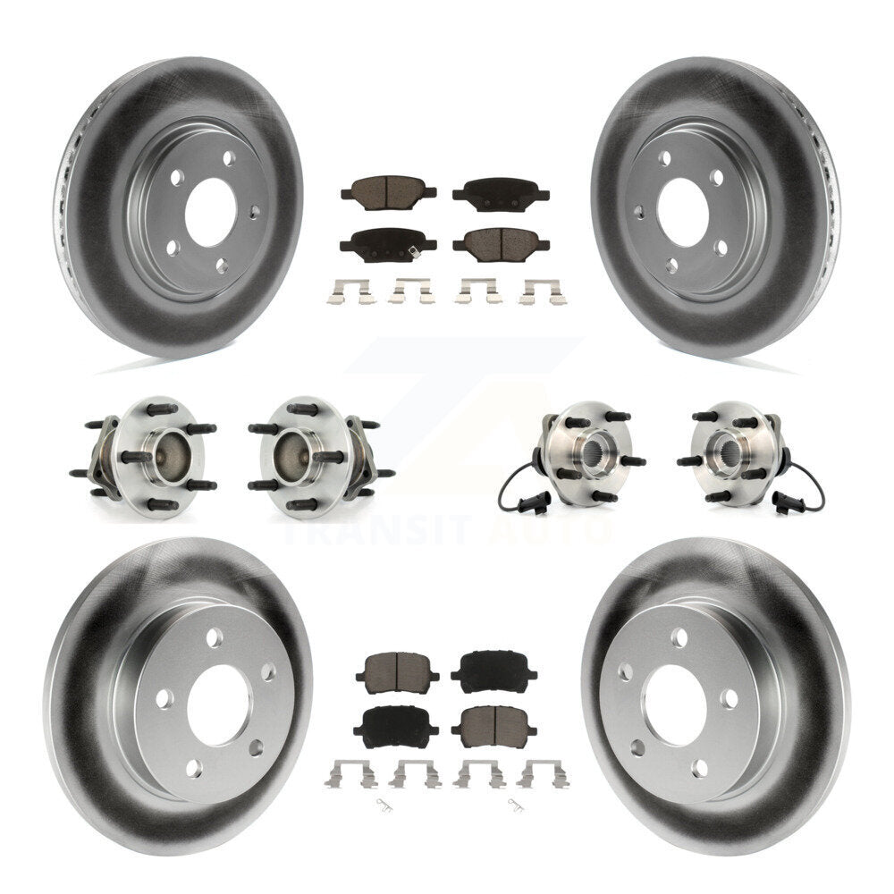 Transit Auto KBB-120684 Wheel Bearing and Hub Assembly for 2004-2012 Chevrolet Malibu, Pontiac G6, Saturn Aura - Front and Rear product image
