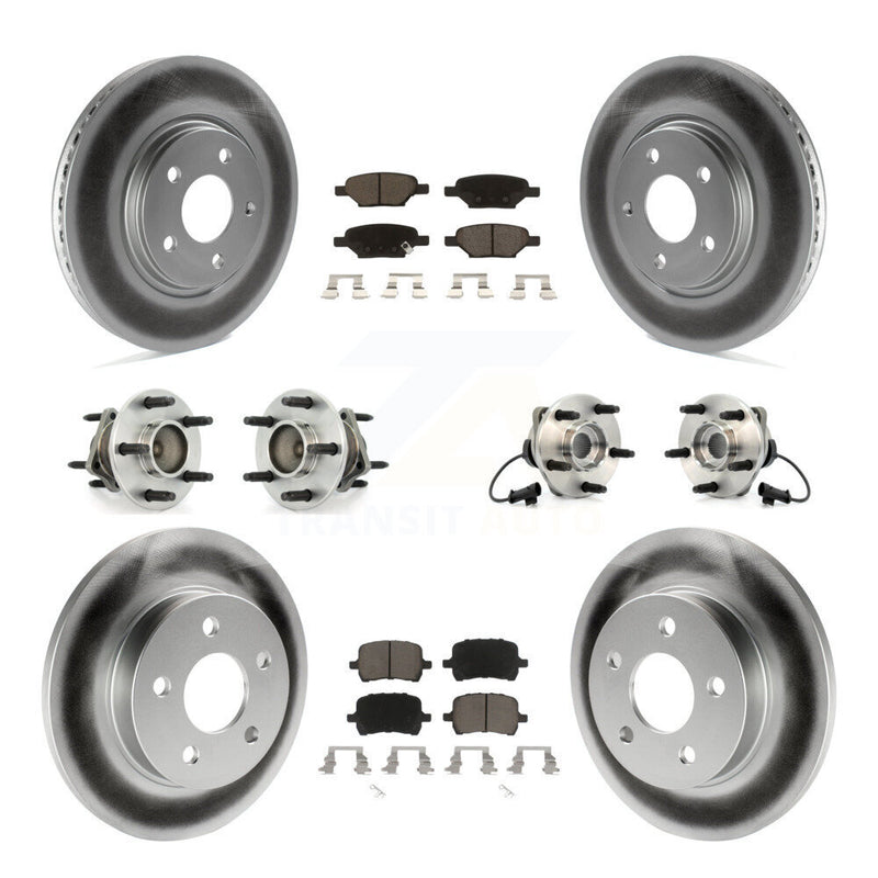 Transit Auto KBB-120684 Wheel Bearing and Hub Assembly for 2004-2012 Chevrolet Malibu, Pontiac G6, Saturn Aura - Front and Rear product image
