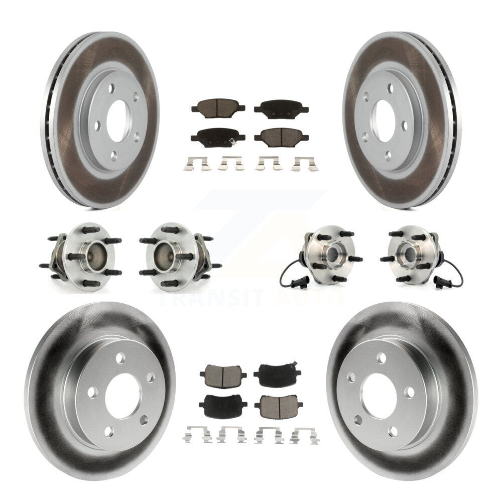 Transit Auto KBB-120686 Wheel Bearing and Hub Assembly for 2004-2005 Chevrolet Malibu - Front and Rear product image