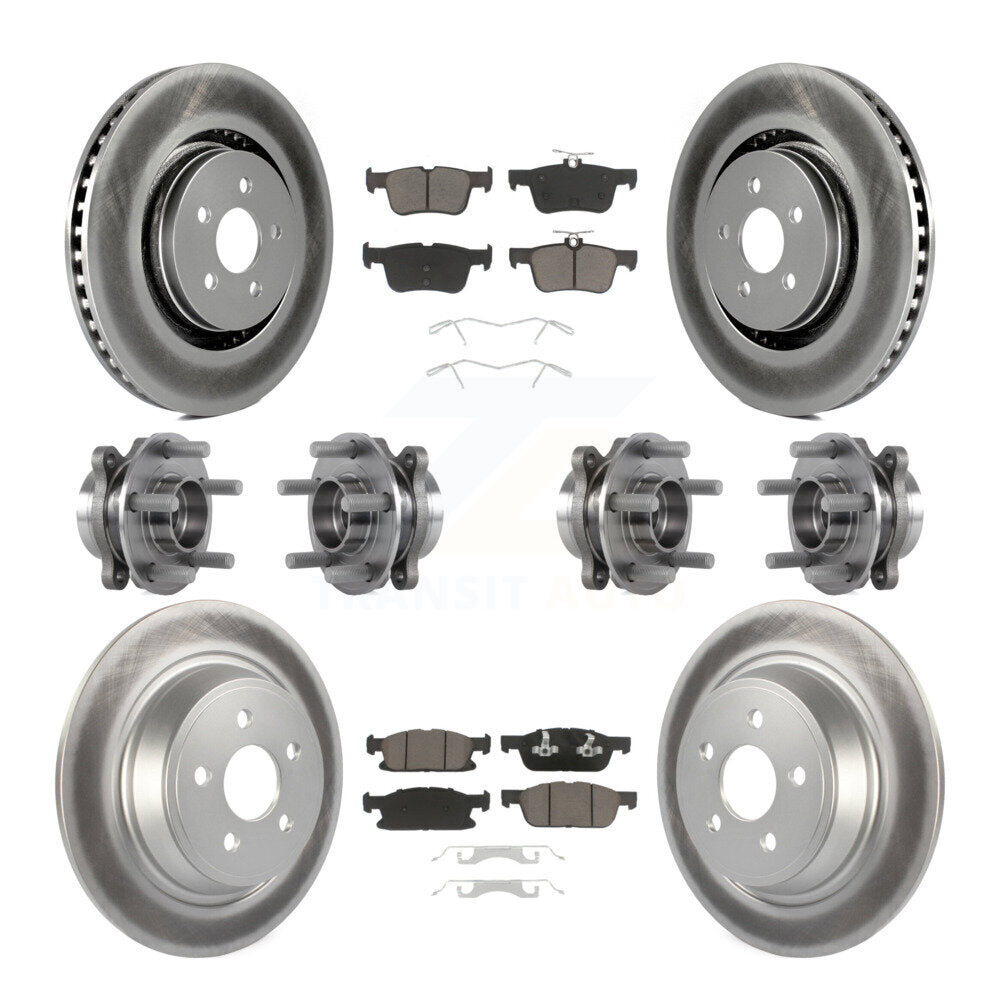 Transit Auto KBB-120704 Wheel Bearing and Hub Assembly for 2015-2023 Lincoln Nautilus, Lincoln MKX, Ford Edge - Front and Rear product image