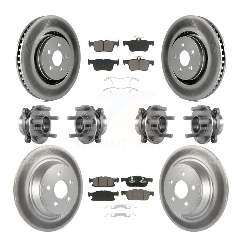 Transit Auto KBB-120704 Wheel Bearing and Hub Assembly for 2015-2023 Lincoln Nautilus, Lincoln MKX, Ford Edge - Front and Rear product image
