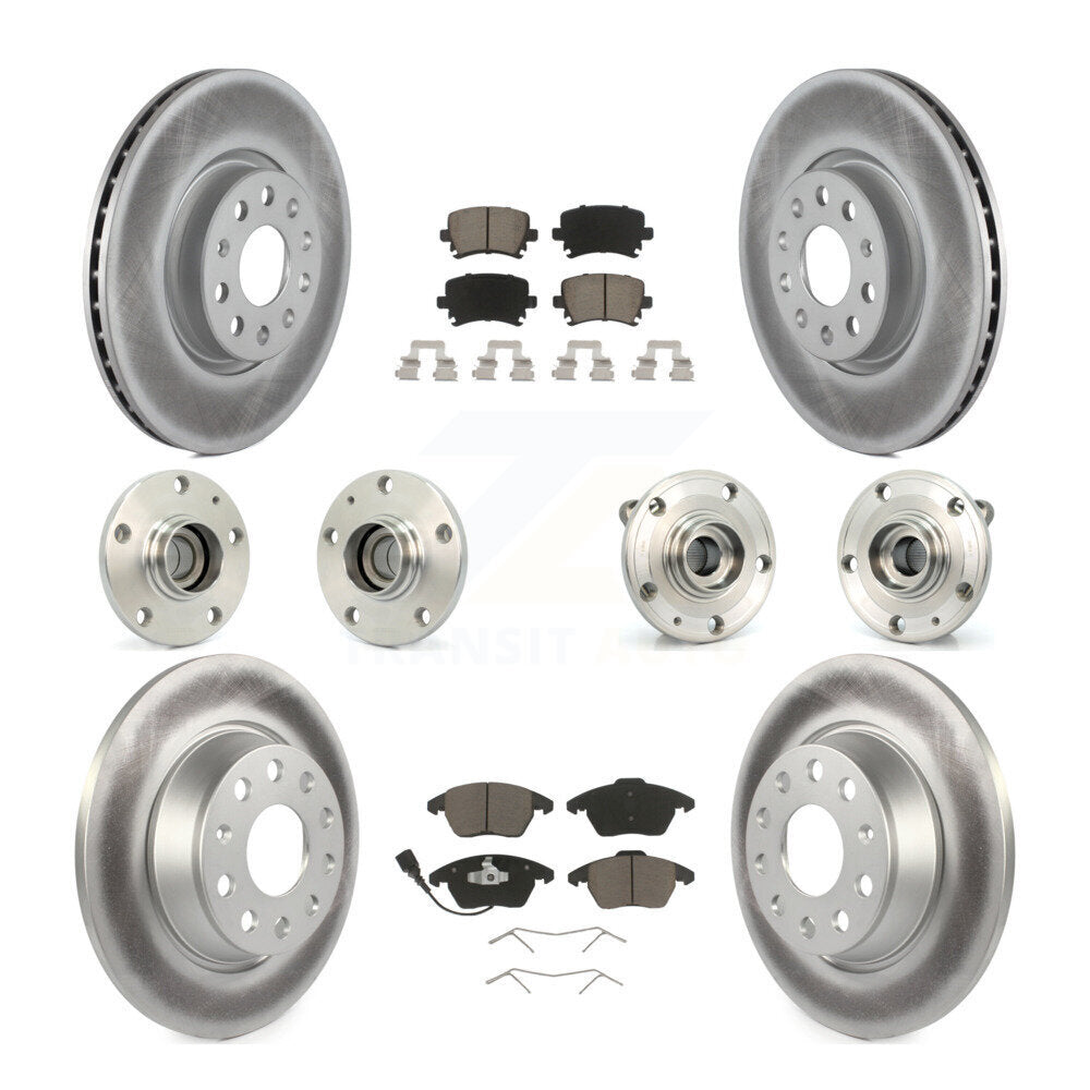 Transit Auto KBB-120707 Wheel Bearing and Hub Assembly for 2009-2017 Volkswagen CC, Volkswagen Passat - Front and Rear product image