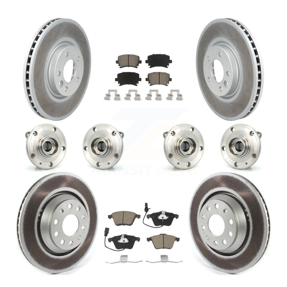 Transit Auto KBB-120708 Wheel Bearing and Hub Assembly for 2009-2012 Volkswagen CC - Front and Rear product image