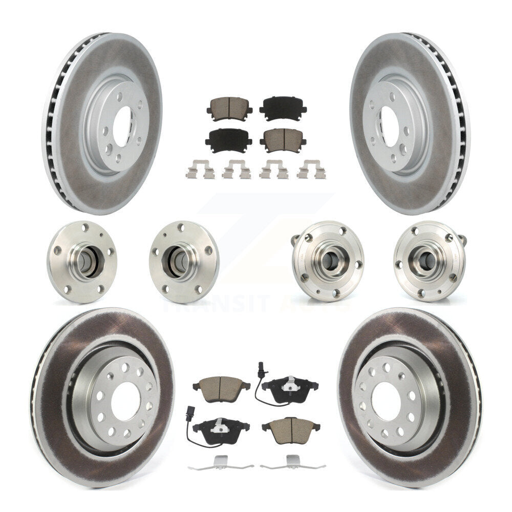 Transit Auto KBB-120709 Wheel Bearing and Hub Assembly for 2009-2010 Volkswagen CC - Front and Rear product image