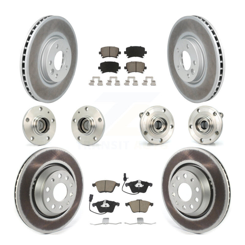 Transit Auto KBB-120709 Wheel Bearing and Hub Assembly for 2009-2010 Volkswagen CC - Front and Rear product image