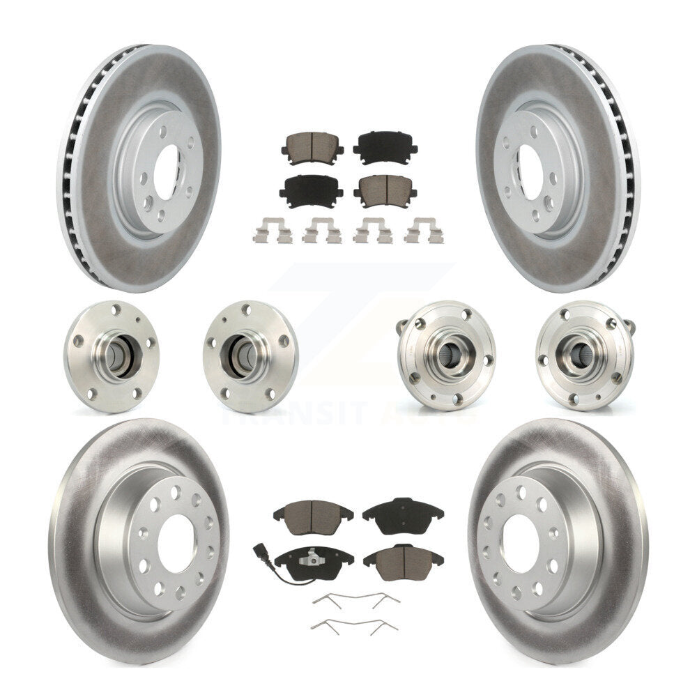 Transit Auto KBB-120710 Wheel Bearing and Hub Assembly for 2009-2012 Volkswagen CC - Front and Rear product image