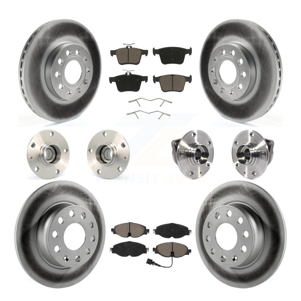 Transit Auto KBB-120712 Wheel Bearing and Hub Assembly for 2016 Audi A3 - Front and Rear product image