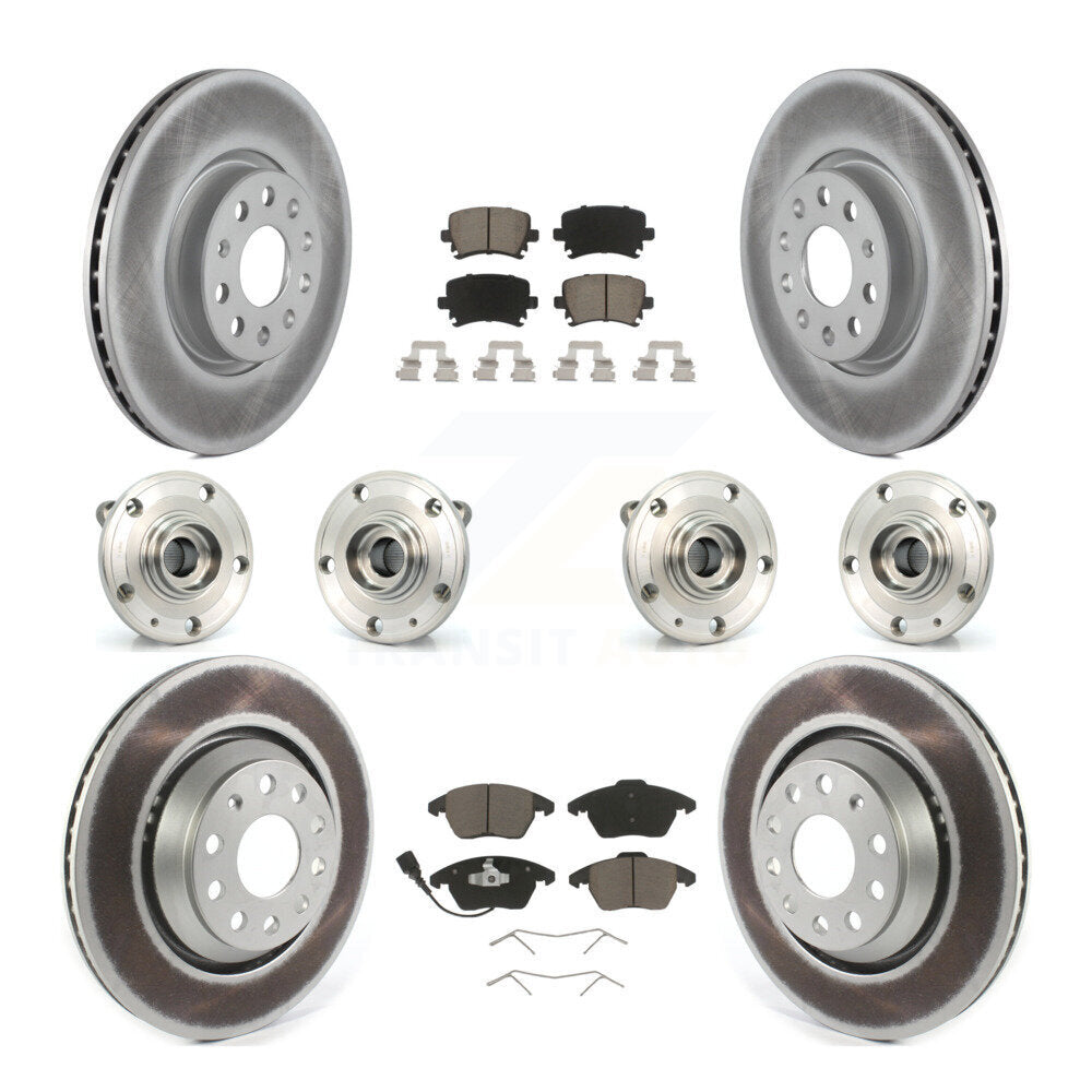 Transit Auto KBB-120718 Wheel Bearing and Hub Assembly for 2009-2010 Volkswagen Passat CC - Front and Rear product image