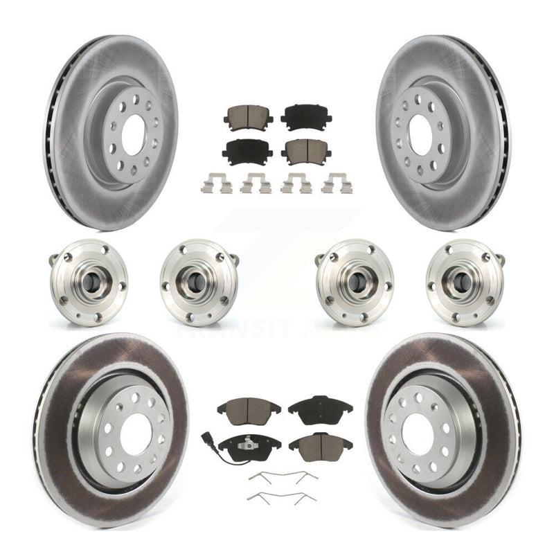 Transit Auto KBB-120718 Wheel Bearing and Hub Assembly for 2009-2010 Volkswagen Passat CC - Front and Rear product image