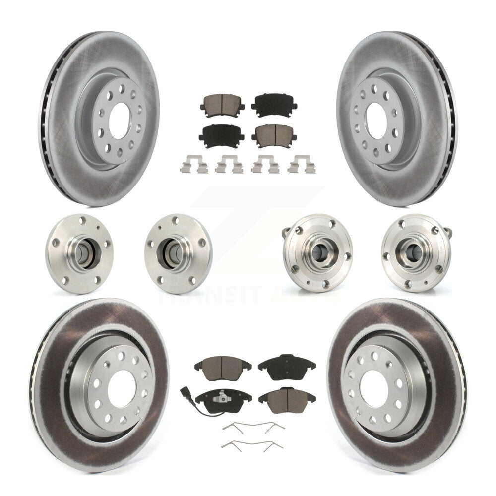 Transit Auto KBB-120719 Wheel Bearing and Hub Assembly for 2009-2010 Volkswagen Passat CC - Front and Rear product image