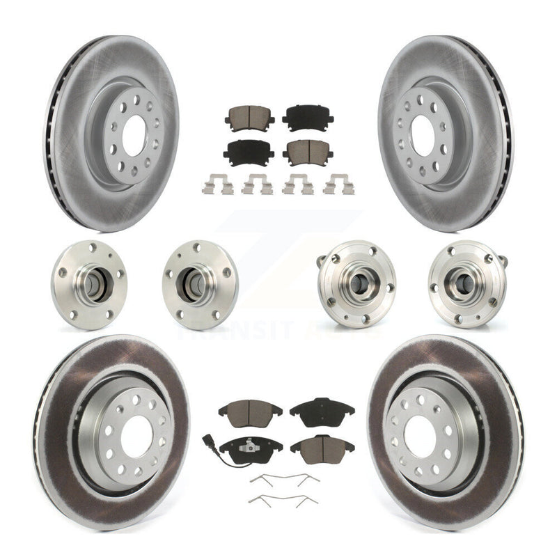 Transit Auto KBB-120719 Wheel Bearing and Hub Assembly for 2009-2010 Volkswagen Passat CC - Front and Rear product image